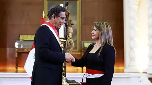 Elizabeth Hinostroza Pereyra juró como nueva titular del Ministerio de Salud