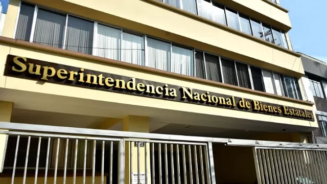 Superintendencia nacional de Bienes Estatales. Foto: Andina