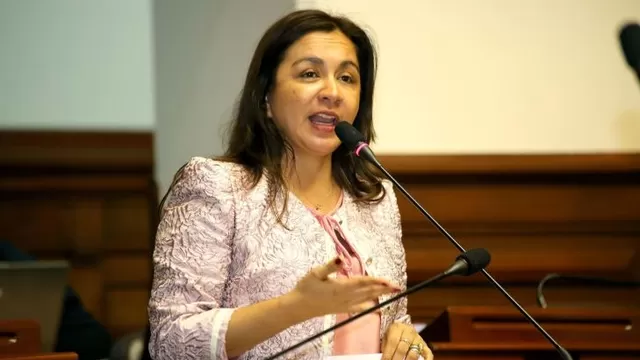Marisol Espinoza, congresista por Alianza Para el Progreso (APP). Foto: Andina