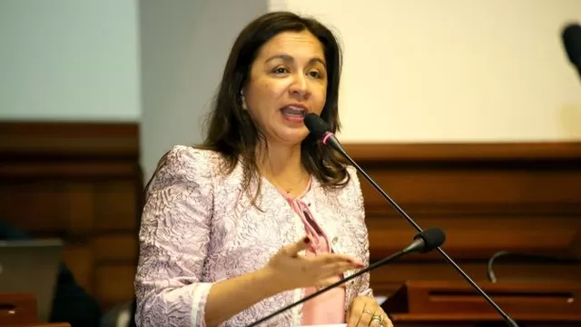 Congresista Marisol Espinoza. Foto: Agencia Andina
