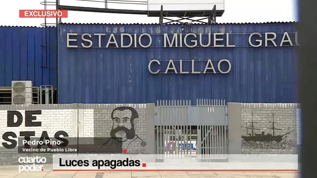 Estadio Miguel Grau del Callao continúa sin iluminación nocturna tras anularse contrato