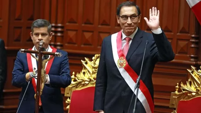 Ex ministros de PPK saludaron a Martín Vizcarra tras asumir la presidencia