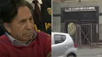 Expresidente Alejandro Toledo pasó su primera noche en el penal Barbadillo
