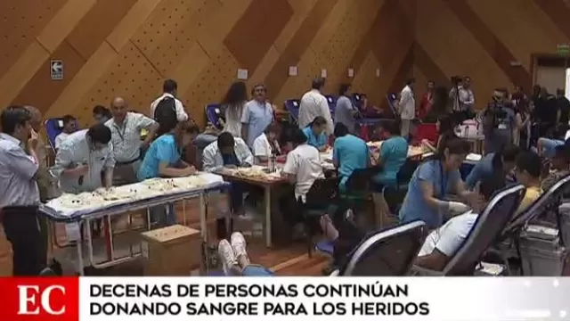 Explosión en Villa El Salvador: Recolectan más de 800 unidades de sangre para heridos 