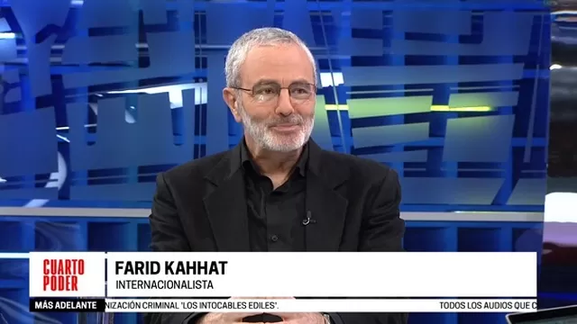 Farid Kahhat, internacionalista.
