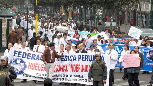 FMP: Médicos se irán a la huelga de hambre 