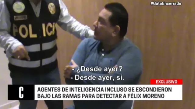 Félix Moreno: Así fue el seguimiento y la captura del exgobernador del Callao