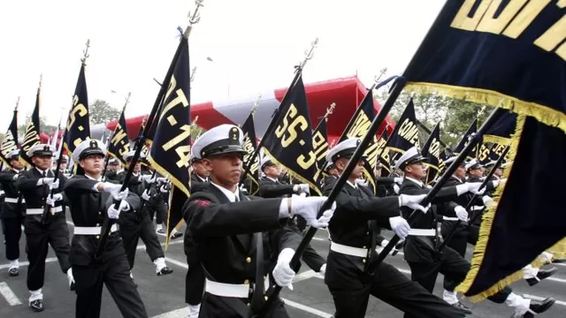 Parada Militar comenzará a las 10 horas con la llegada del jefe de Estado Ollanta Humala. / Foto: Andina