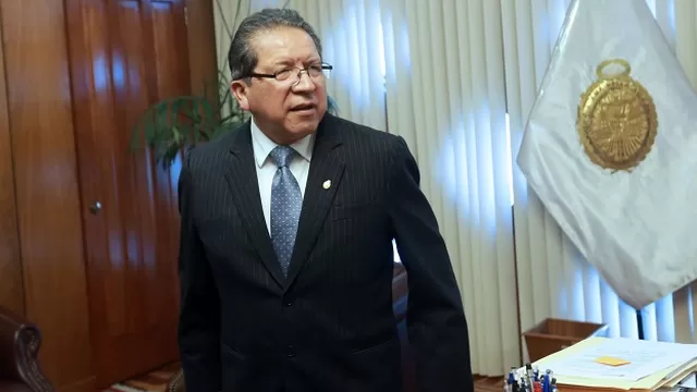 Pablo Sánchez, fiscal de la Nación. Foto: Andina