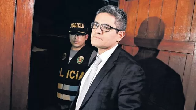 Fiscal José Domingo Pérez fue agredido por simpatizantes de Keiko Fujimori. Foto: El Comercio
