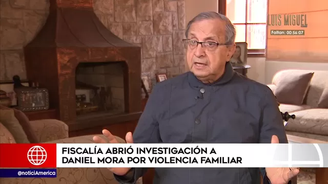 Daniel Mora: Fiscalía abrió investigación preliminar por violencia familiar