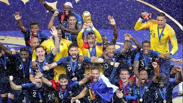 Francia campeón del Mundo. Foto: EFE