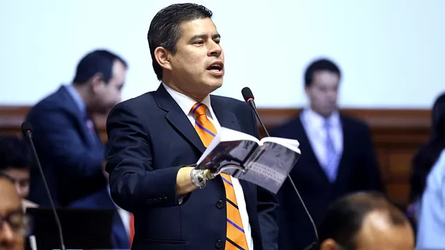 Luis Galarreta. Foto: Congreso