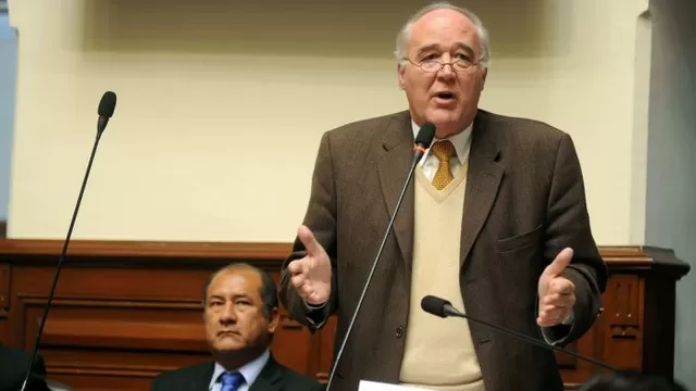  García Belaúnde recomendó esperar que el informe de la comisión Belaúnde Lossio se discuta en el Pleno