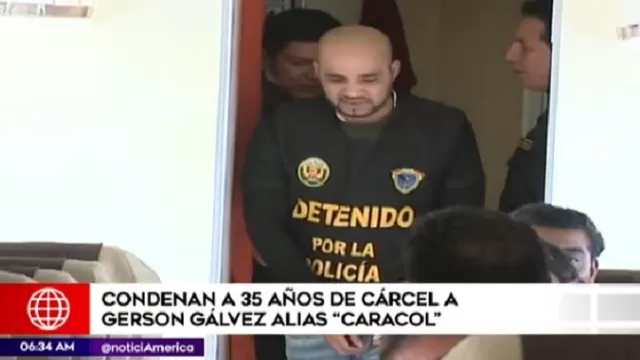 Gerson Gálvez 'Caracol' fue condenado a 35 años de cárcel