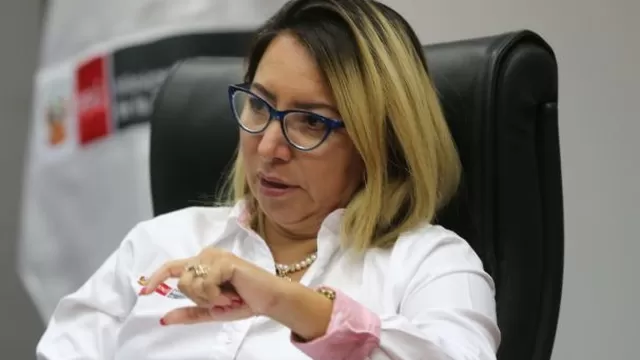 Ministra de la Producción, Rocío Barrios. Foto: ANDINA