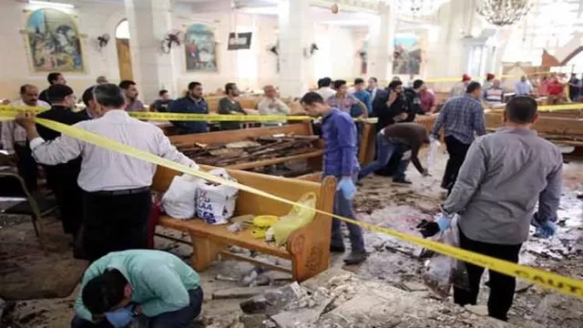 Ataque en templo ortodoxo. Foto: Prensa Latina