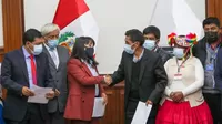 Gobierno y comunidades afectadas por contaminación del río Coata firmaron acta