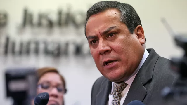 Gustavo Adrianzén, ministro de Justicia, se pronunció sobre destitución de Julia Príncipe. Foto: Andina