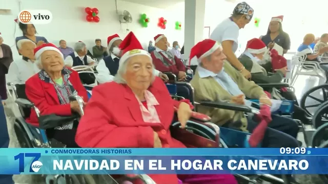 Hogar Canevaro: Una navidad especial para los adultos mayores