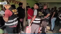 Huachipa: Policía capturó banda criminal dedicada a la extorsión