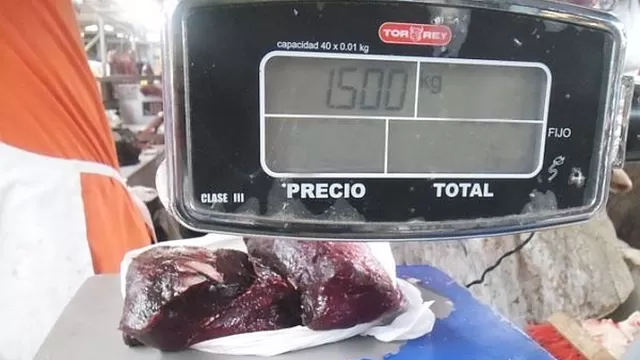 Intervinieron a un sujeto acusado de vender carne de delfín en Huacho