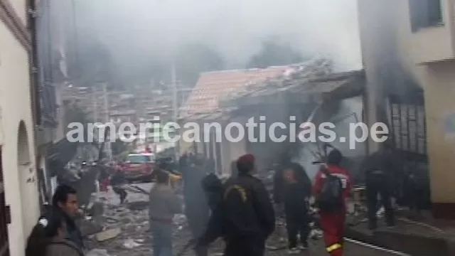 Explosión en Huancavelica. América Noticias