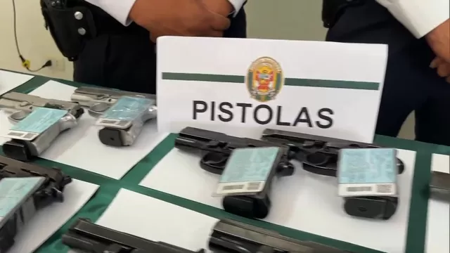 Huánuco: Incautan más de 80 armas de fuego a empresa de seguridad y vigilancia