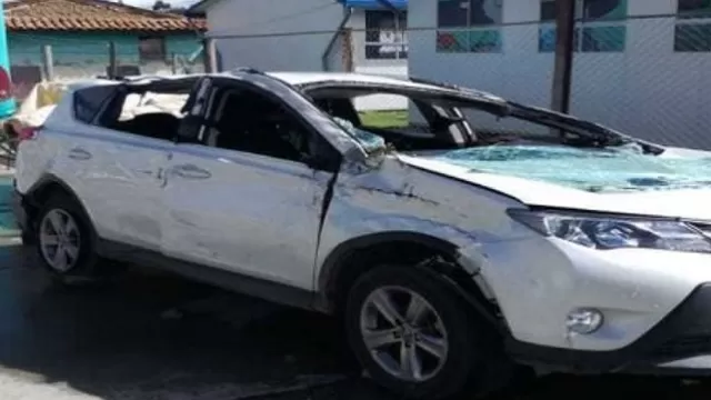El accidente se produjo en la vía Pativilca-Huaraz. Foto: Andina