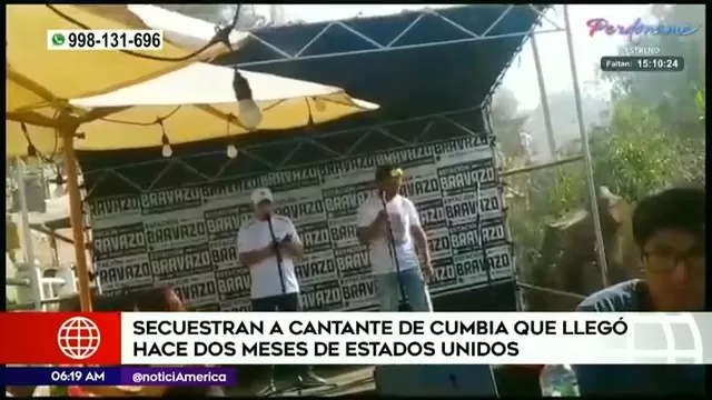 Huarochirí: Cámara de seguridad captó secuestro de cantante de cumbia