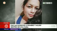 Huaura: Hallan muertos a hombre y una mujer dentro de vivienda