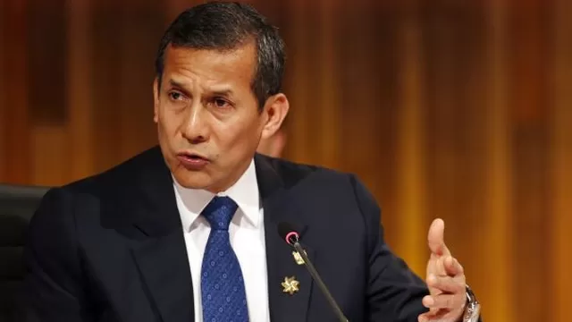Ollanta Humala. Foto: Agencia Andina