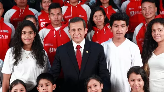   Humala destacó que su gobierno está embarcado en un esfuerzo “sin precedentes” para mejorar la calidad de la educación pública / Foto: Presidencia Perú