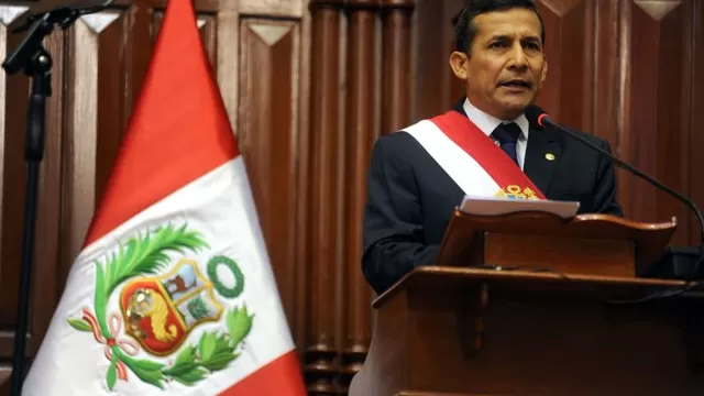 Humala dará su Mensaje a la Nación en la sede del Congreso / Foto: Congreso de la República