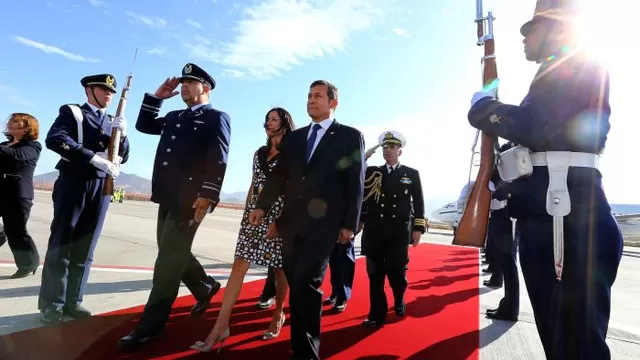 Humala partió acompañado por la ministra de Relaciones Exteriores, Ana María Sánchez / Foto: AFP