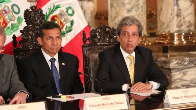  Humala afirmó que el principal problema de Perú es la tala ilegal de árboles 