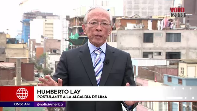 Humberto Lay: estas son sus propuestas para Lima