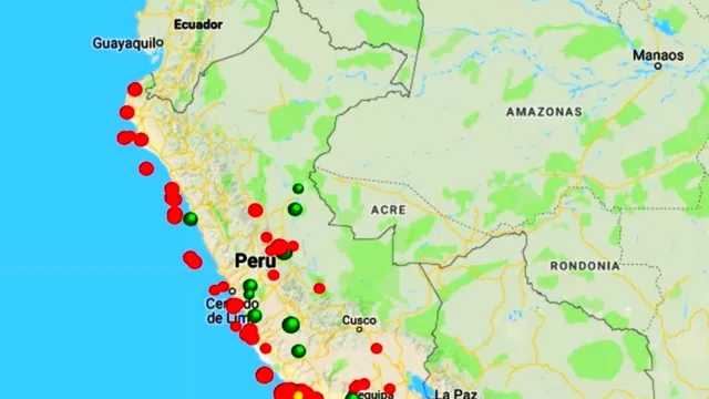 IGP: Perú registró más de 5000 sismos en lo que va del año