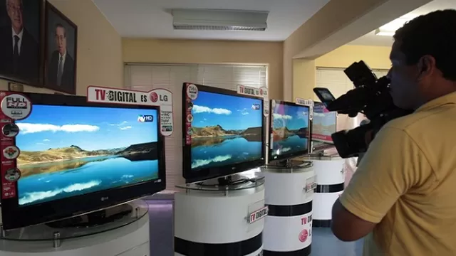 Crece venta de TV en el Perú. Foto: Andina