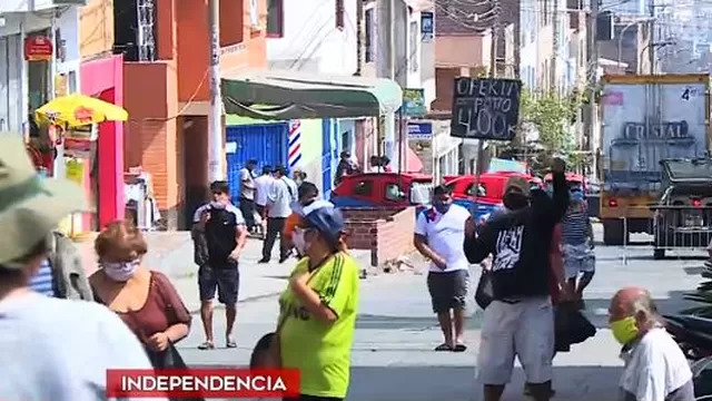 Independencia: Desalojan a ambulantes que ocupaban calles por más de 30 años