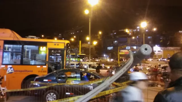 El hecho ocurrió en el cruce de las concurridas avenidas Carlos Izaguirre y Túpac Amaru / Foto: @abi_328