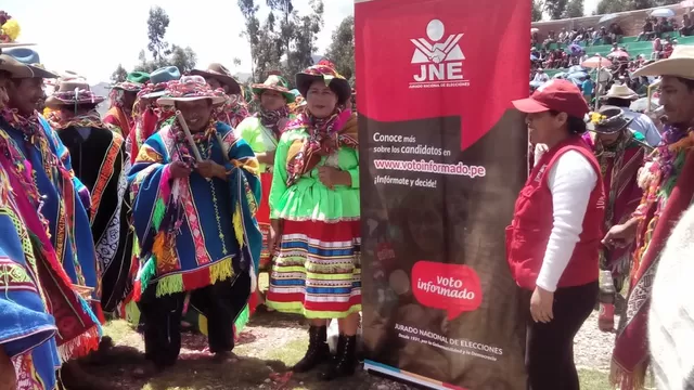 El JNE realizará el foro de participación en Urubamba, Cusco. Foto: Twitter JNE 