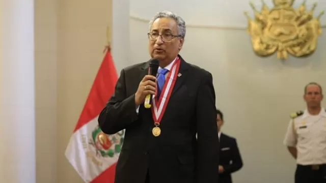 José Luis Lecaros, presidente del Poder Judicial. Foto: Canal N