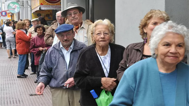 Adultos mayores. Foto: Andina
