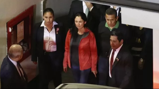 Ollanta Humala y Nadine Heredia. Foto: AFP