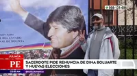 Juliaca: Sacerdote argentino pidió renuncia de Dina Boluarte y nuevas elecciones