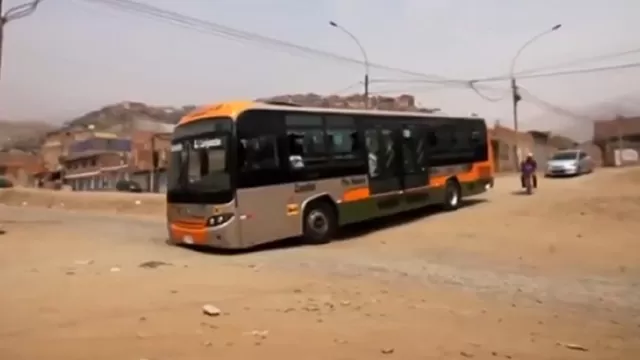 Julio Guzmán manejó bus sin brevete válido