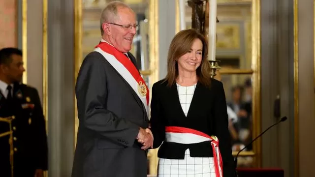 PPK y ministra Martens. Foto: Presidencia