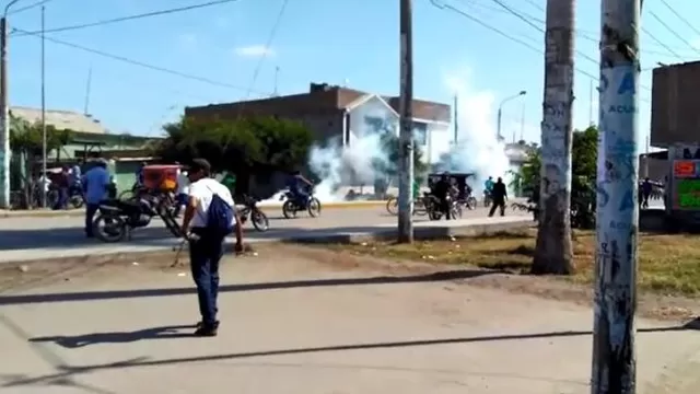 Continúa tensión en Tumán. Foto: América Noticias