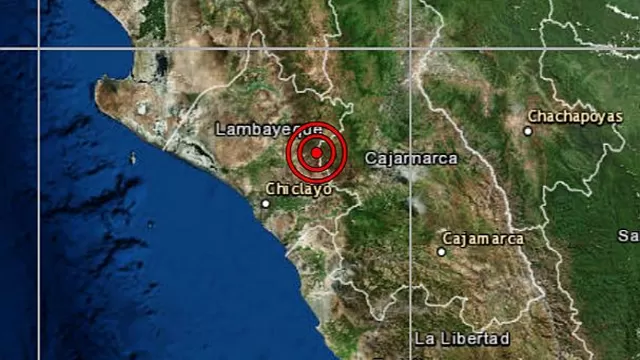 Un sismo de magnitud 5.4 se registró en la localidad de Ferreñafe / Foto: IGP